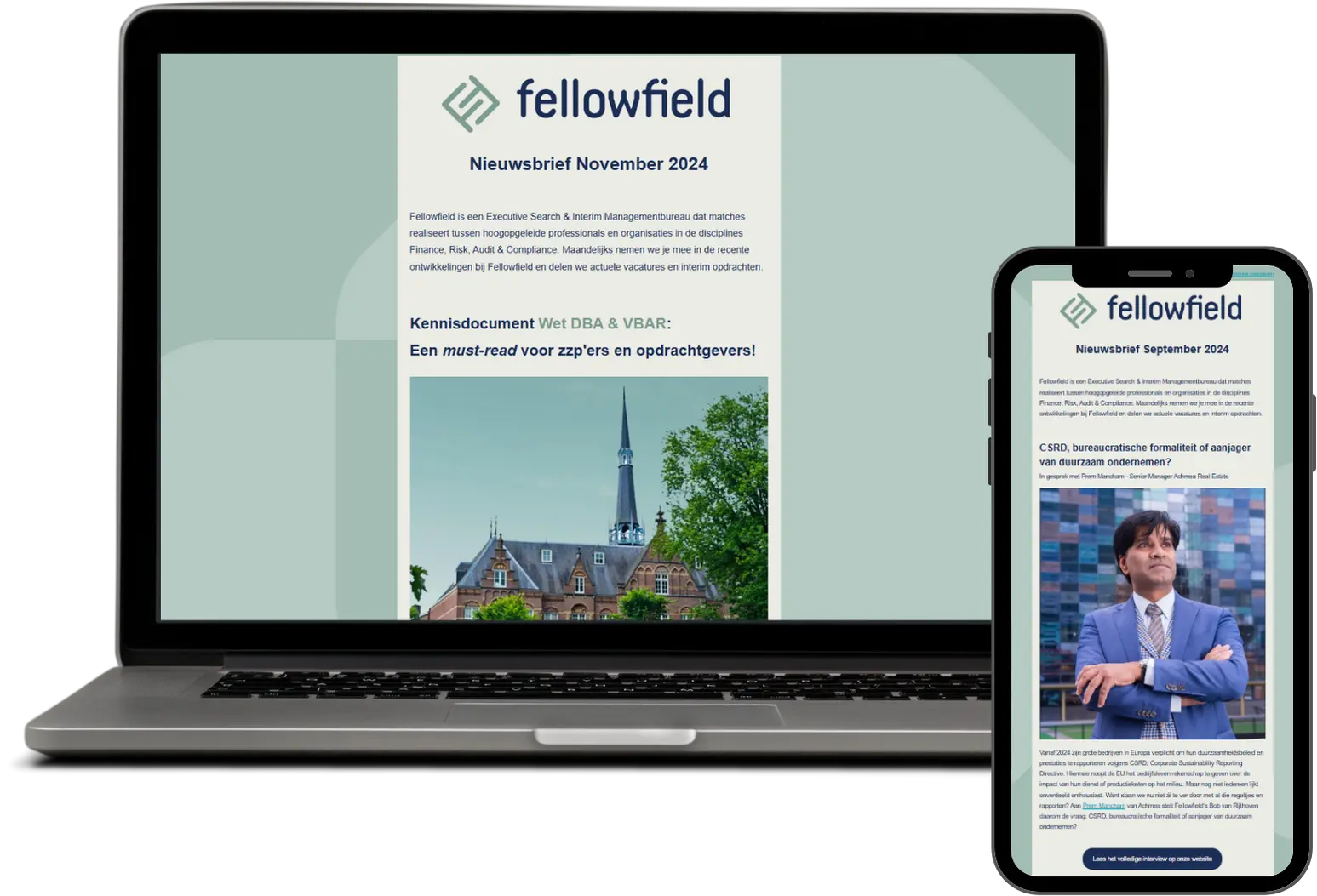 Nieuwsbrief fellowfield