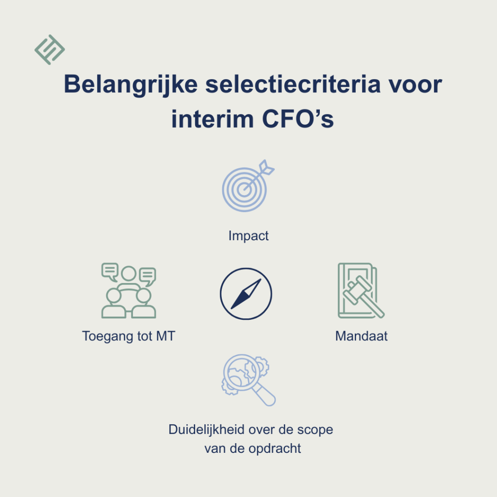 Belangrijke selectiecriteria voor interim cfo's Belangrijke selectiecriteria voor interim cfo's